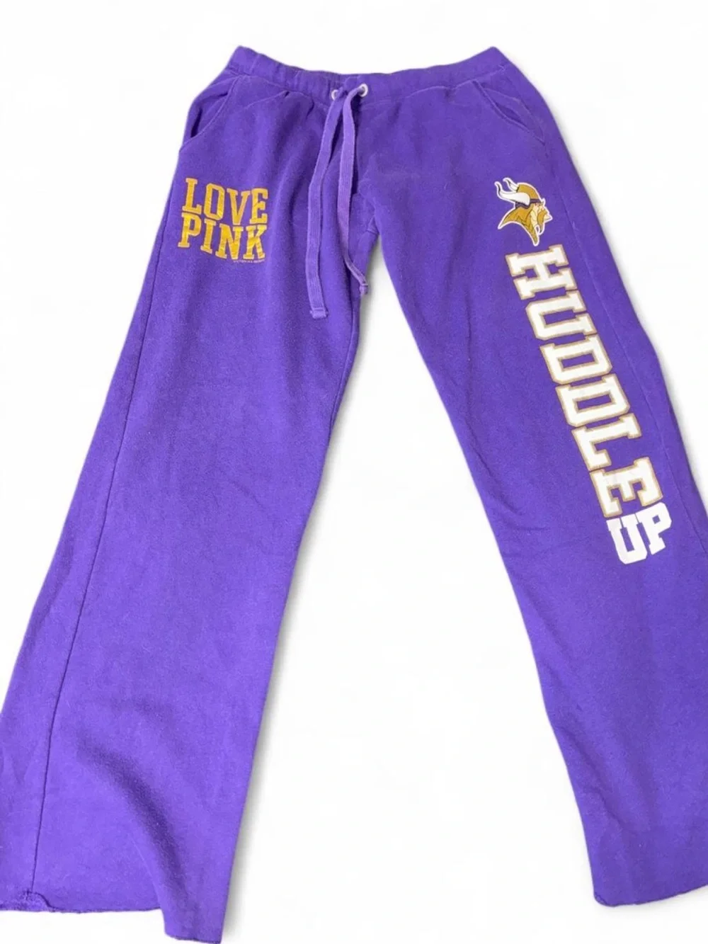 VS Pink Y2K wide leg sweatpants